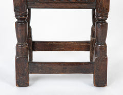 English Jacobean Oak Joint Stand