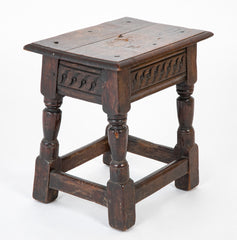 English Jacobean Oak Joint Stand