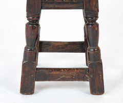 English Jacobean Oak Joint Stand