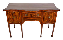 George III Period Mahogany Inlaid Sideboard