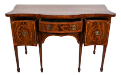 George III Period Mahogany Inlaid Sideboard