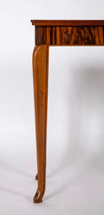 An Art Deco Macassar Side Table in the Manner of Ruhlman