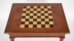 Rare George II / Queen Anne  Padouk Wood Game & Tea Table