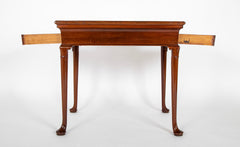 Rare George II / Queen Anne  Padouk Wood Game & Tea Table