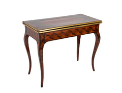 Important Late 18th Century Italian Marquetry Game Table