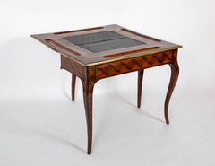 Important Late 18th Century Italian Marquetry Game Table