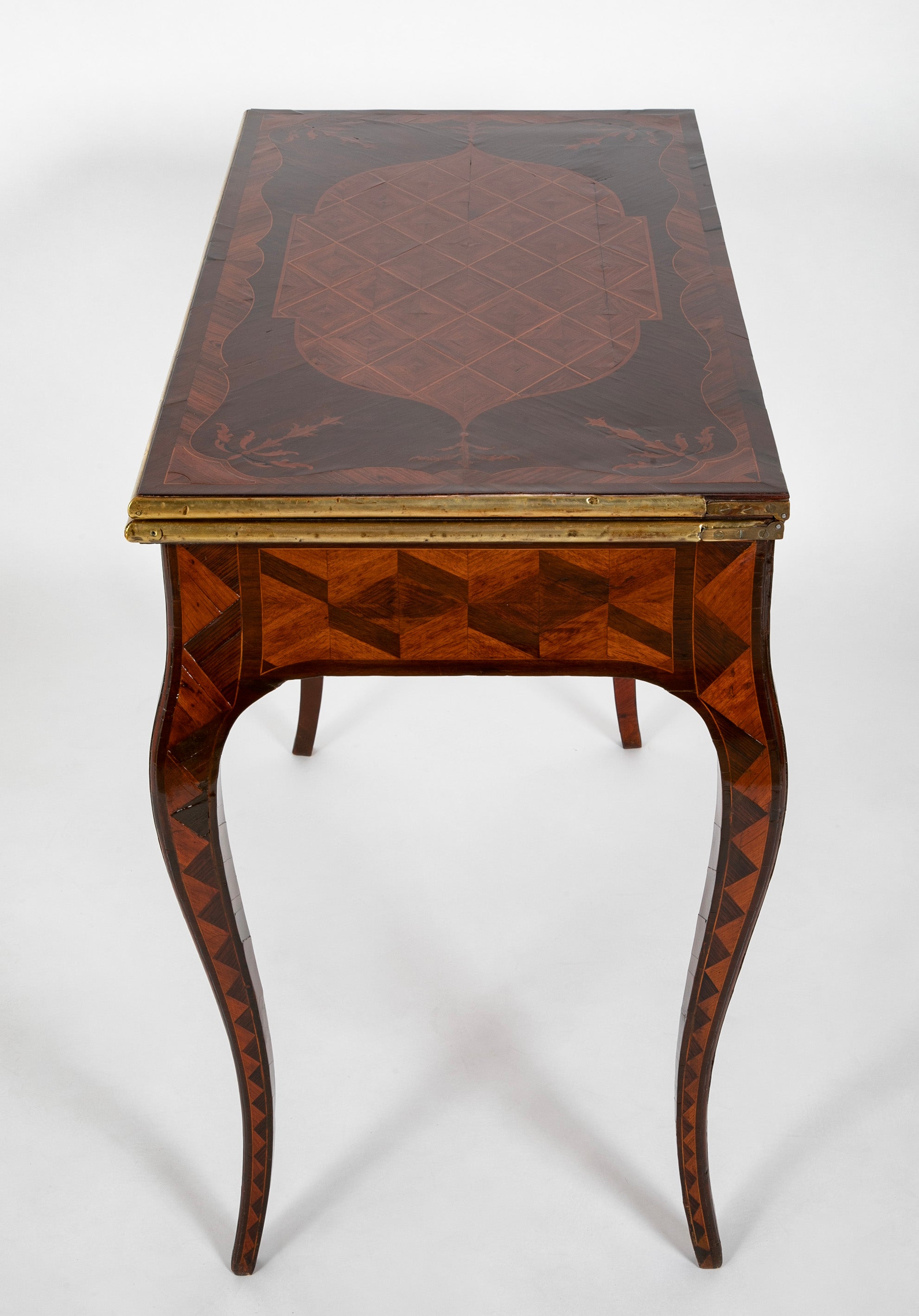Important Late 18th Century Italian Marquetry Game Table
