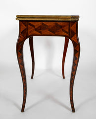 Important Late 18th Century Italian Marquetry Game Table