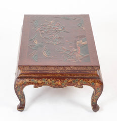 Chinese Lacquered and Decorated Low Table