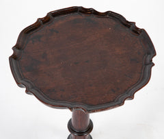 A Mid 18th Century George II Mahogany Piecrust Wine Table