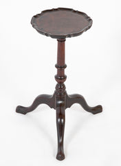 A Mid 18th Century George II Mahogany Piecrust Wine Table