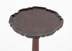 A Mid 18th Century George II Mahogany Piecrust Wine Table