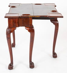 Rare and Important Pair of English George II Period Games Tables