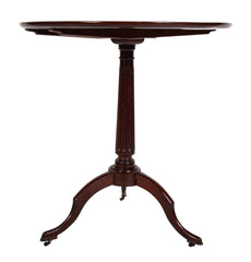 French Directoire Mahogany Tilt Top Table