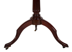 French Directoire Mahogany Tilt Top Table