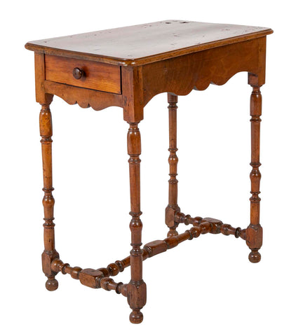 Louis XIII Period Walnut Side Table