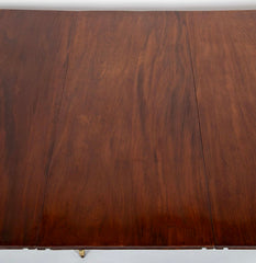 Rare English Regency Scissor Support Extension Dining Table
