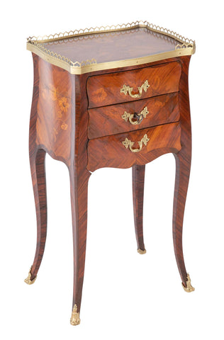 Louis XV Three Drawer Petite Commode