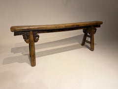 19th Century Chinese Ash Bench