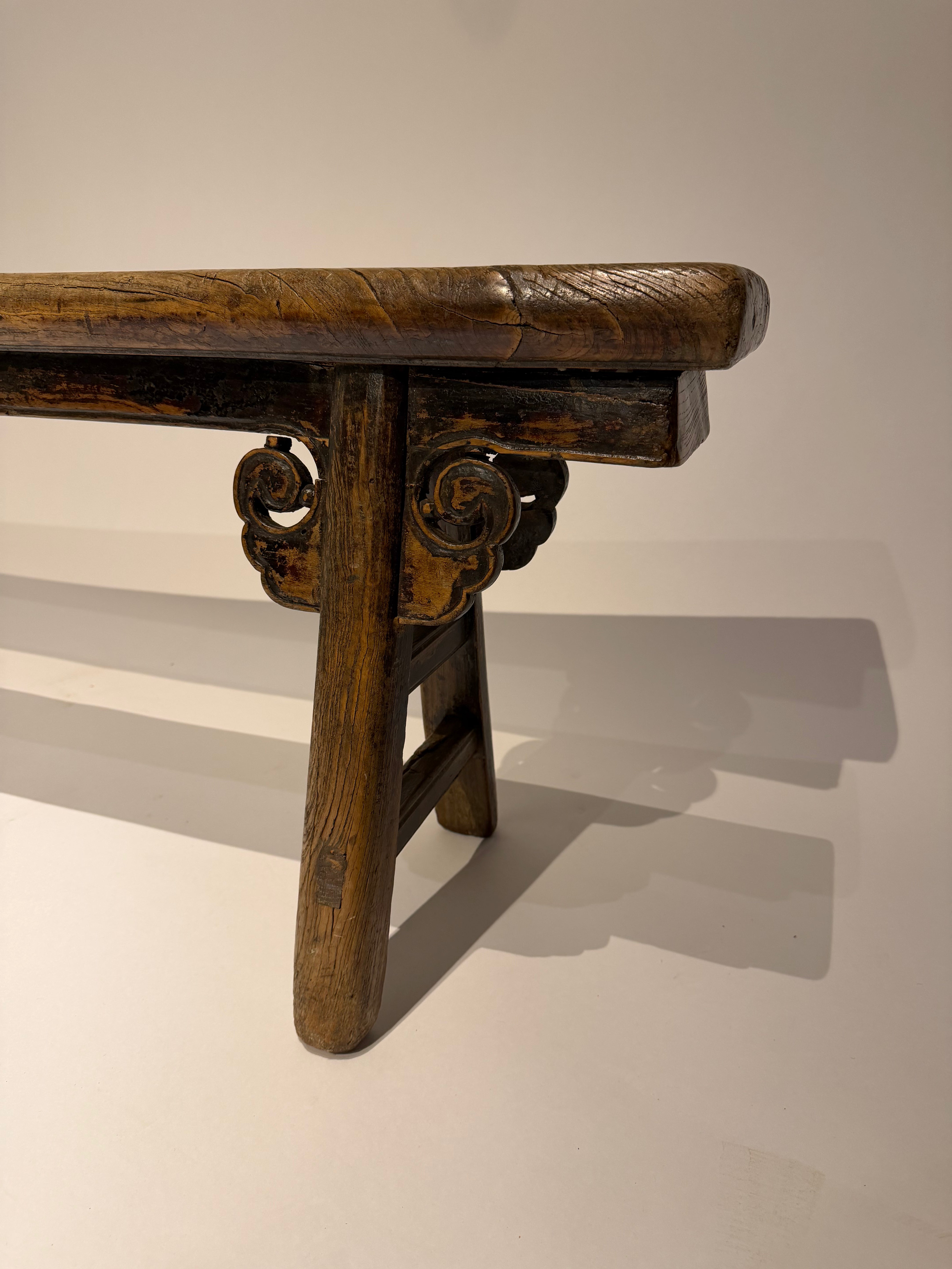 19th Century Chinese Ash Bench