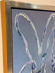 Hunt Slonem (b. 1951) "Gradient Ascension Body Paint" Acrylic on Canvas