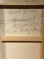 Hunt Slonem (b. 1951) "Gradient Ascension Body Paint" Acrylic on Canvas