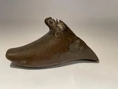 Two 19th Century Spanish Colonial Brass Slipper Stirrups