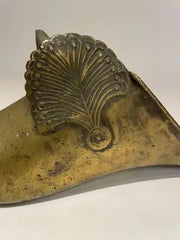 Two 19th Century Spanish Colonial Brass Slipper Stirrups