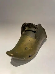 Two 19th Century Spanish Colonial Brass Slipper Stirrups