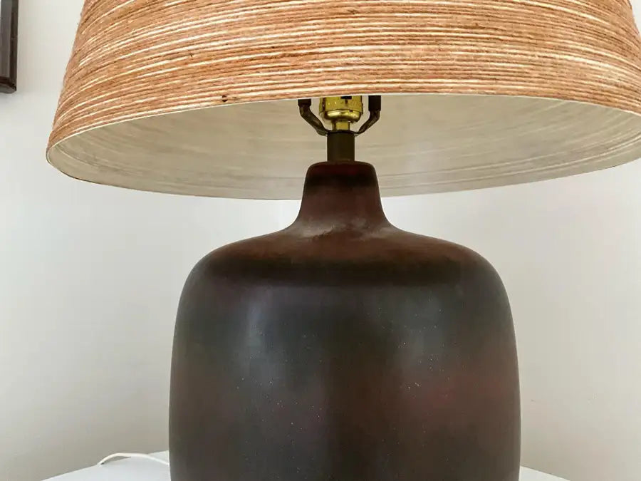 Lotte & Gunnar Bostlund 1960's Iconic Shaped Lamp