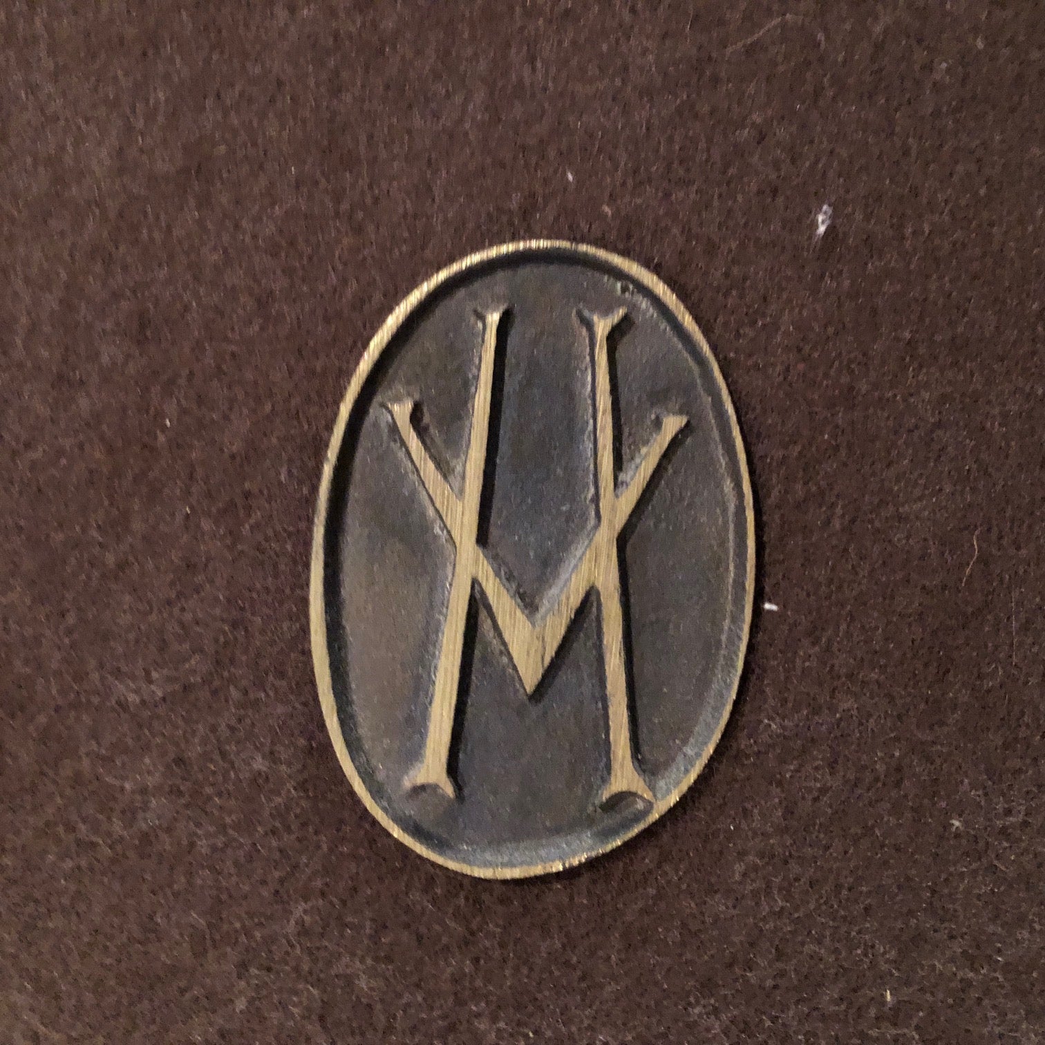 Herve Van Der Straeten "Feuilles de Laurier" Gilt Bronze Mirror