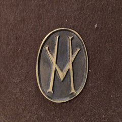 Herve Van Der Straeten "Feuilles de Laurier" Gilt Bronze Mirror