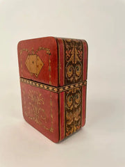 19th Century Italian Sorrento Inlaid Mosaic Playing Card Case