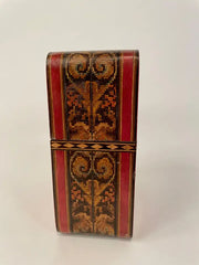 19th Century Italian Sorrento Inlaid Mosaic Playing Card Case