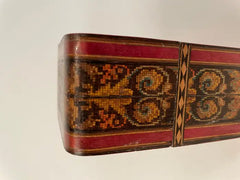 19th Century Italian Sorrento Inlaid Mosaic Playing Card Case