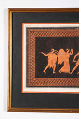 Pair of English 18th Century Sir William Hamilton Framed Greco-Roman Engravings