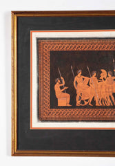Pair of English 18th Century Sir William Hamilton Framed Greco-Roman Engravings
