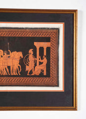 Pair of English 18th Century Sir William Hamilton Framed Greco-Roman Engravings