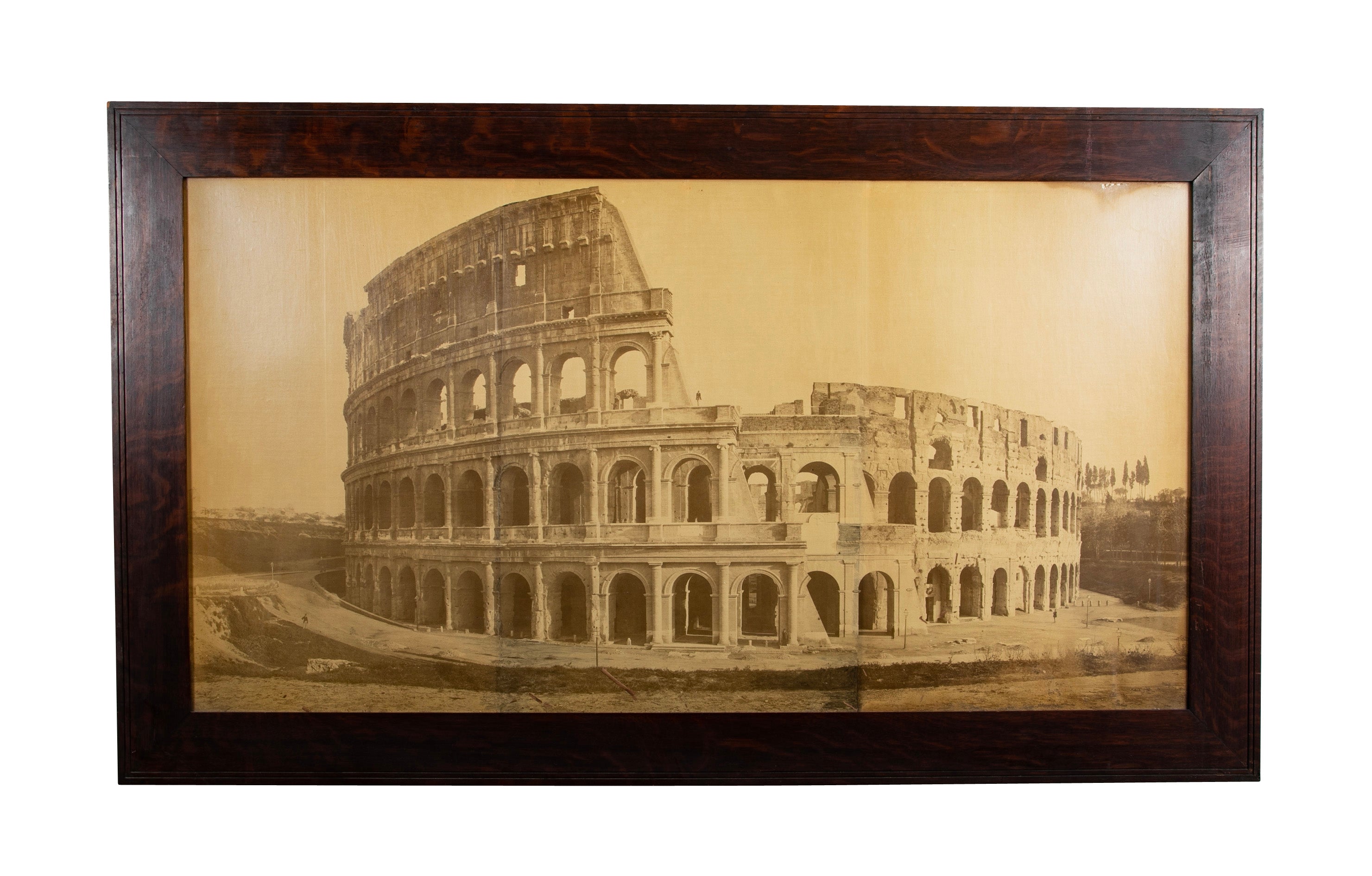 19th Century Grand Tour Photo of The Roman Colosseum