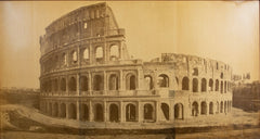 19th Century Grand Tour Photo of The Roman Colosseum