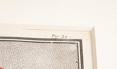 A Pair of Hand Colored Engravings of Frescos Discovered at Pompeii