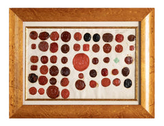 Set of Four 18th Century Northern European Red Wax Intaglios