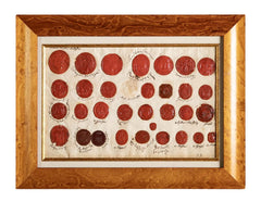 Set of Four 18th Century Northern European Red Wax Intaglios