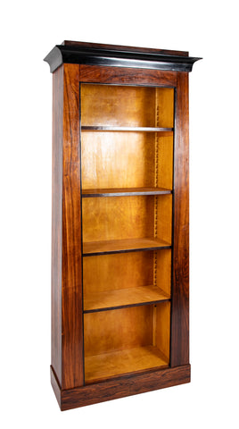 A Pair of Regency Style Rosewood Bookcases