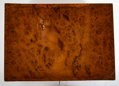 Early 19th Century Regency Burlwood Box with Key