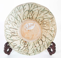 Glazed Ceramic Bowl by Makoto Yabe (b.1947-2005)