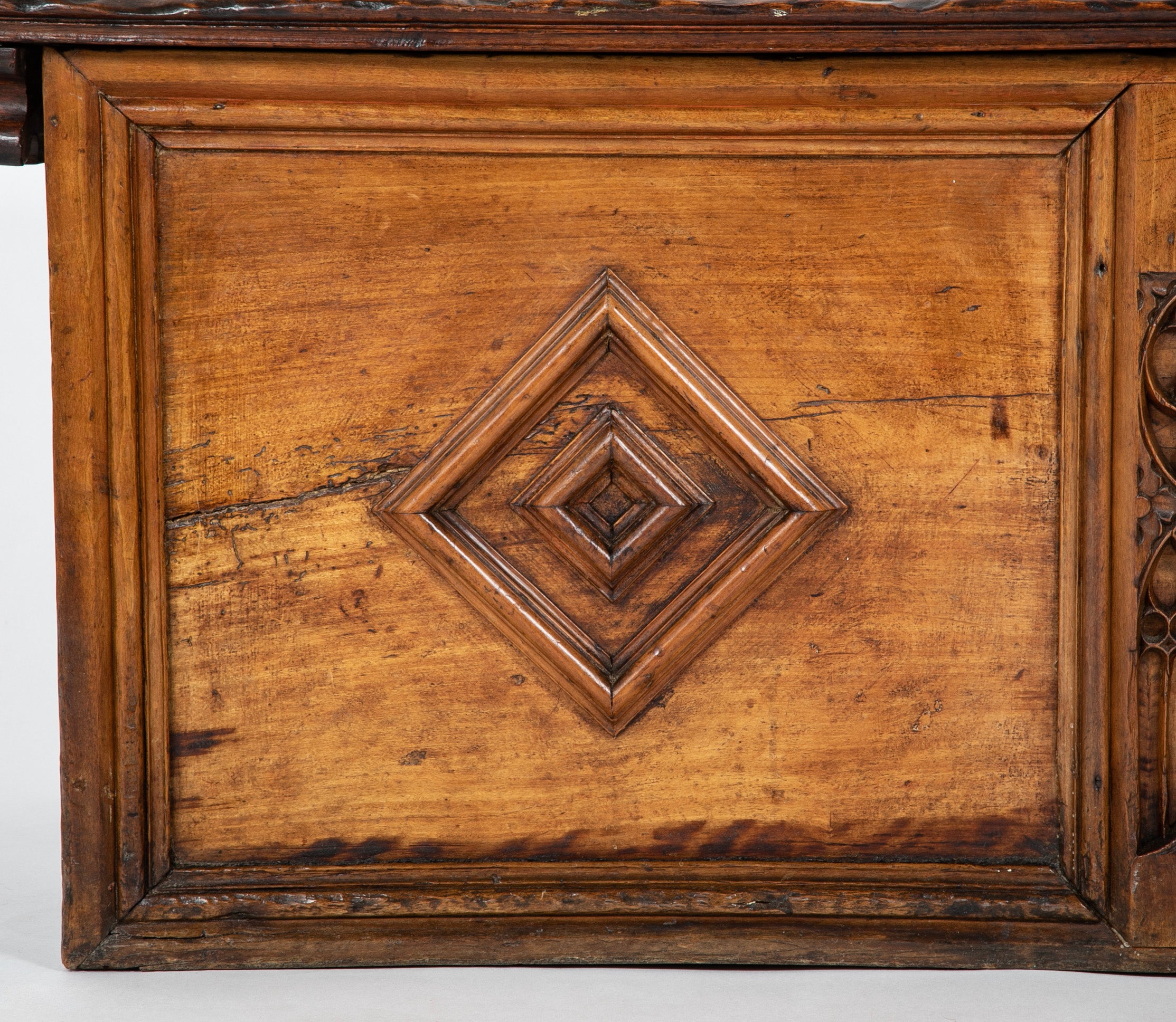 Late 16th / Early 17th Century French Walnut Cassone