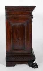 17th Century Italian Baroque Walnut Credenza