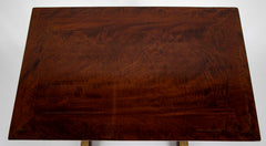 Baltic Neoclassical Mahogany Dressing Table with Gilt Bronze Legs and Mounts