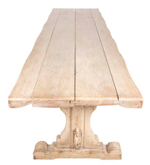 19th Century Italian Baroque Style Refectory Table